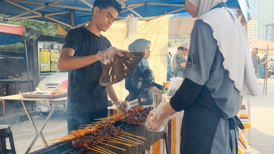 Jedzenie uliczne i woda - Indonezja