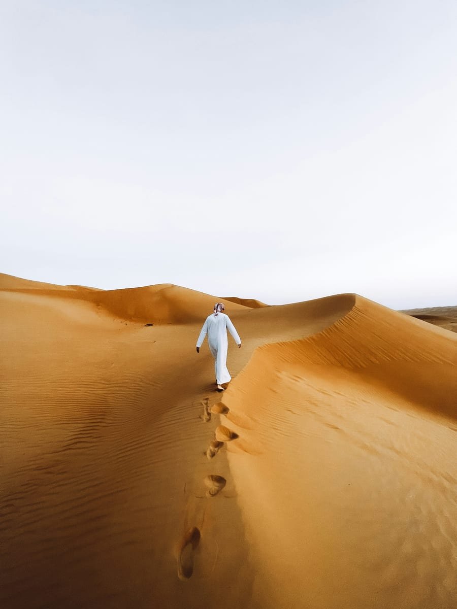 Słońce, upał i pustynia - Oman